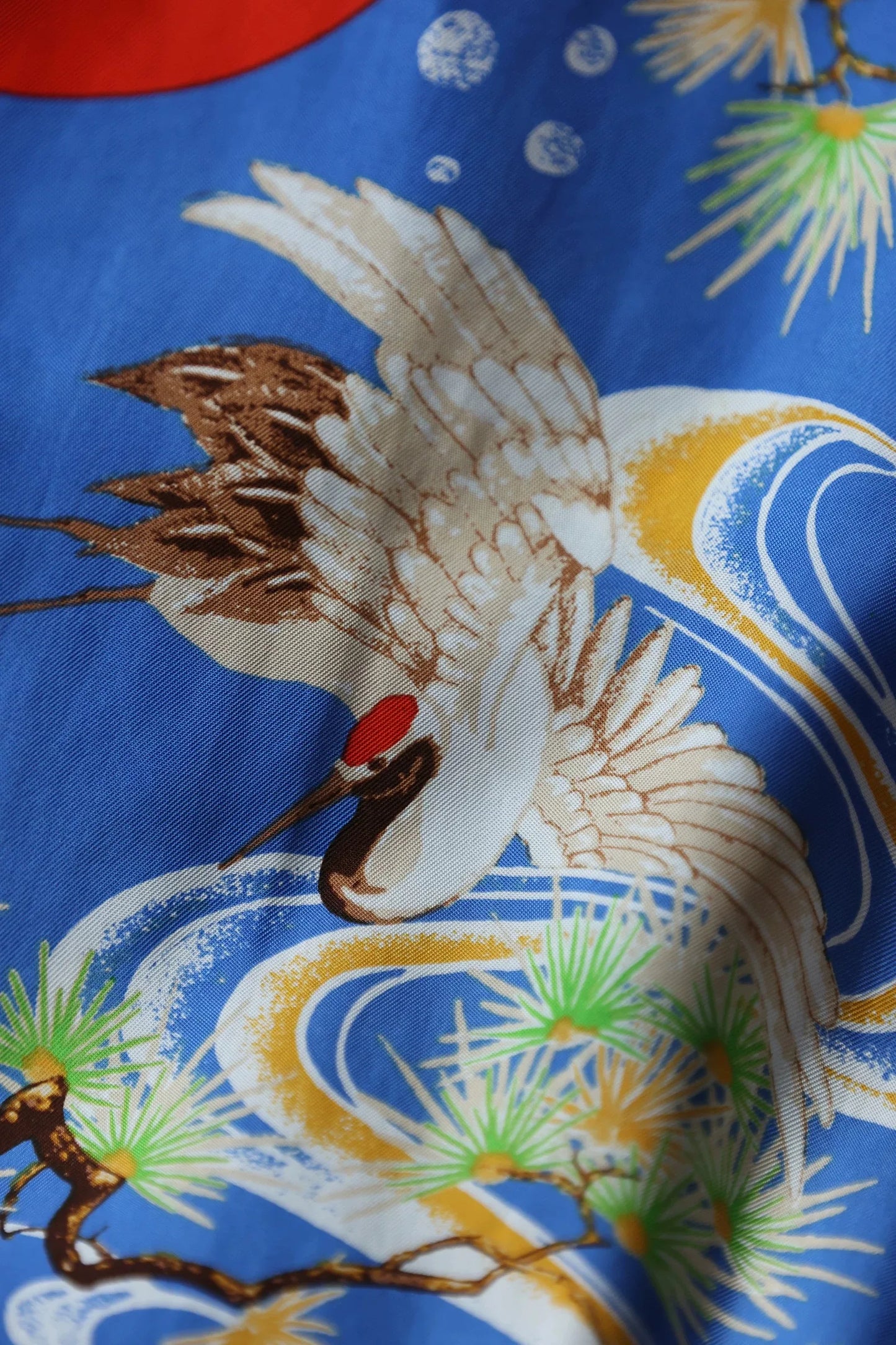 Oriental Print Hawaiian Shirt