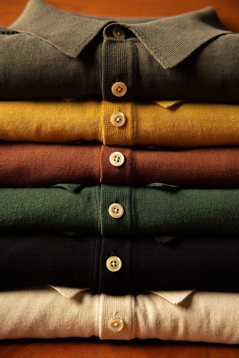Cotton Short Sleeve Polo Shirt