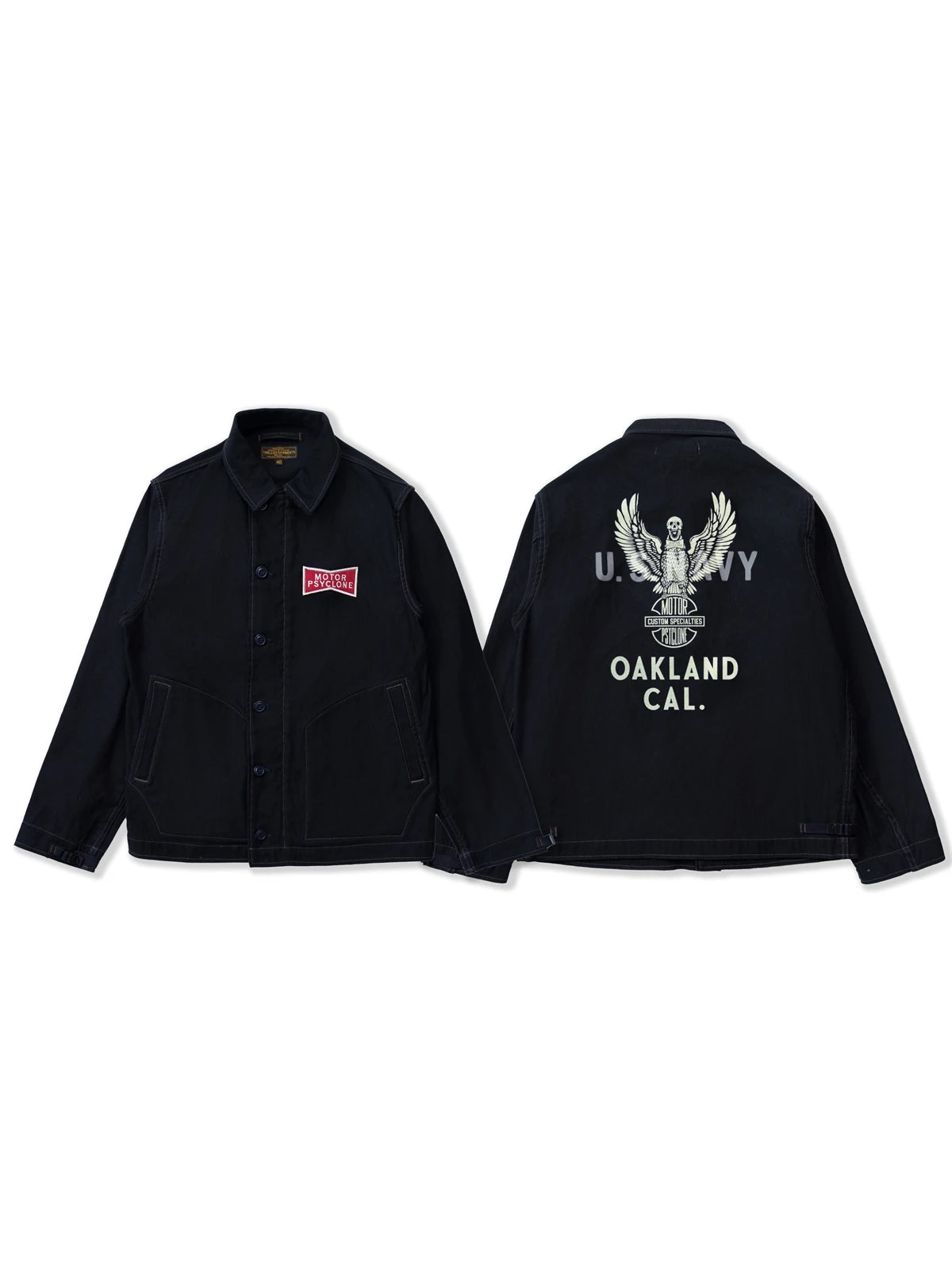 Black Deck Worker Jacket