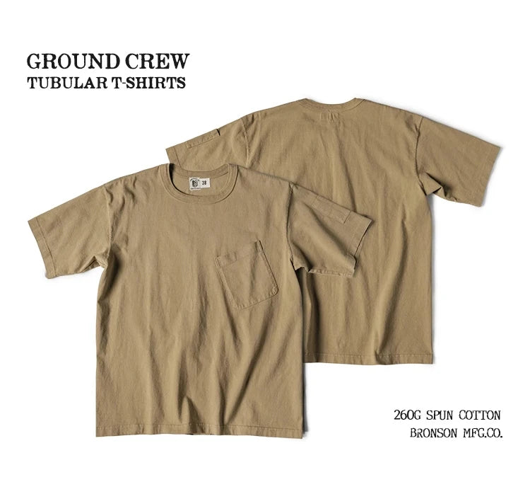 Tubular Pocket Crewneck Tee