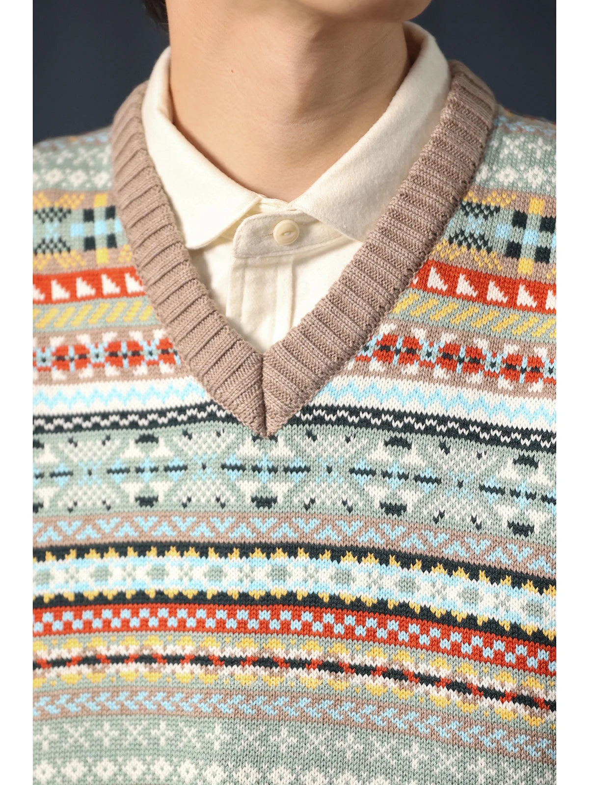 Fair Isle Sweater Vest