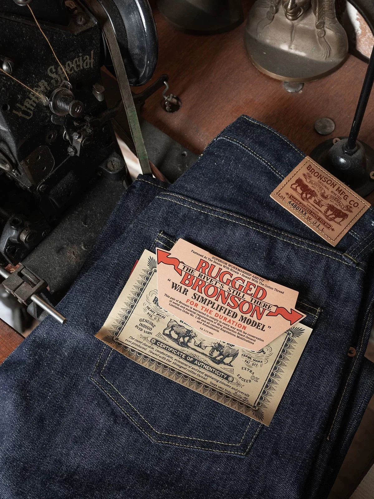 Rigid Raw Selvedge Jeans
