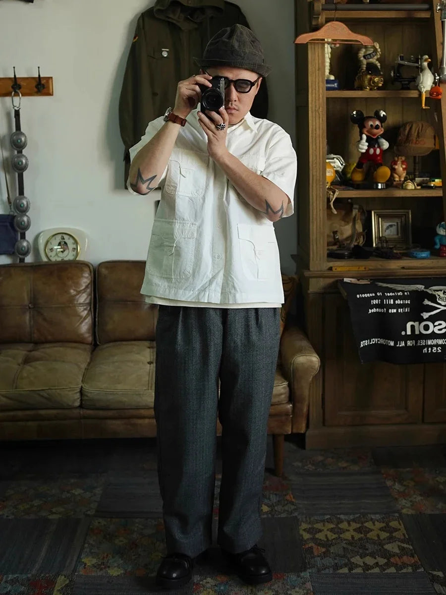 Four Pocket Safari Shirt