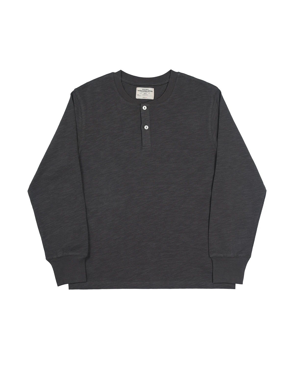Slub Cotton Henley Shirt