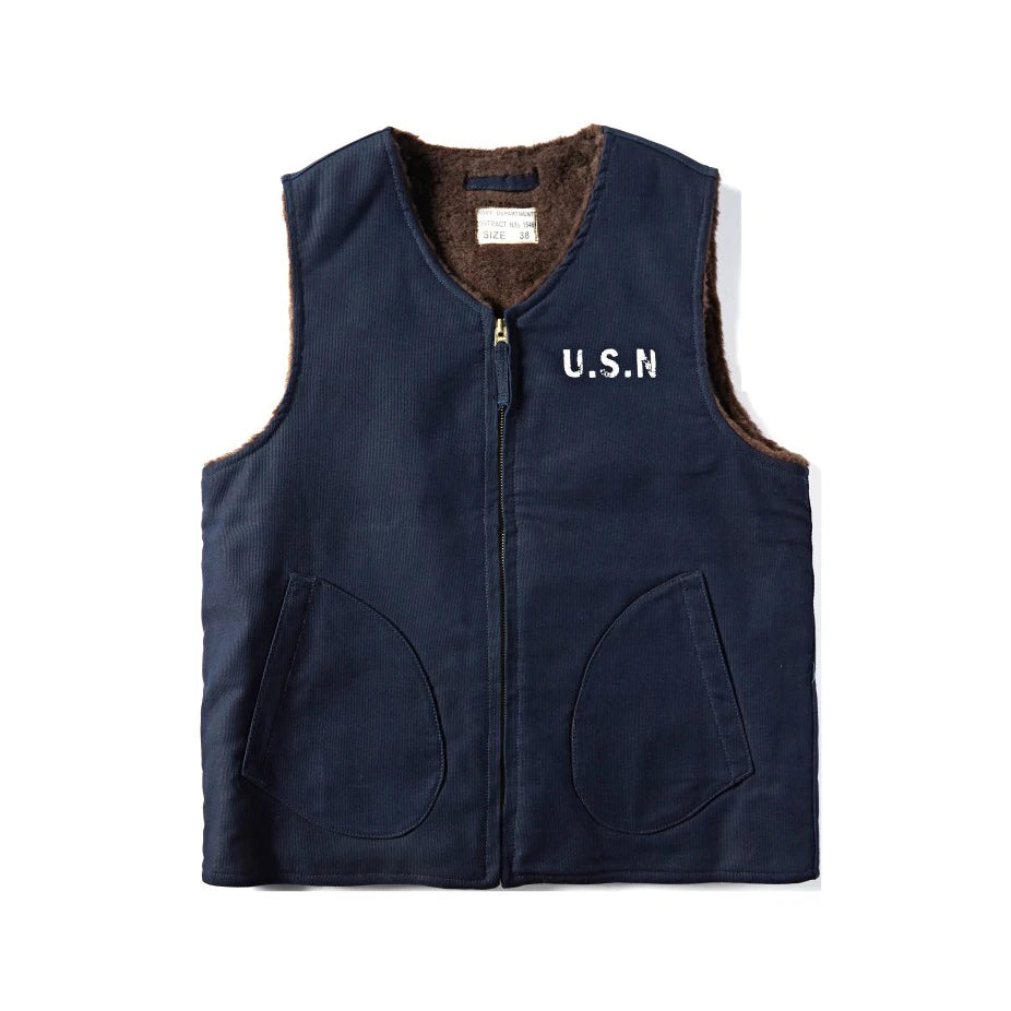 N-1 Wool Lined Deck Vest