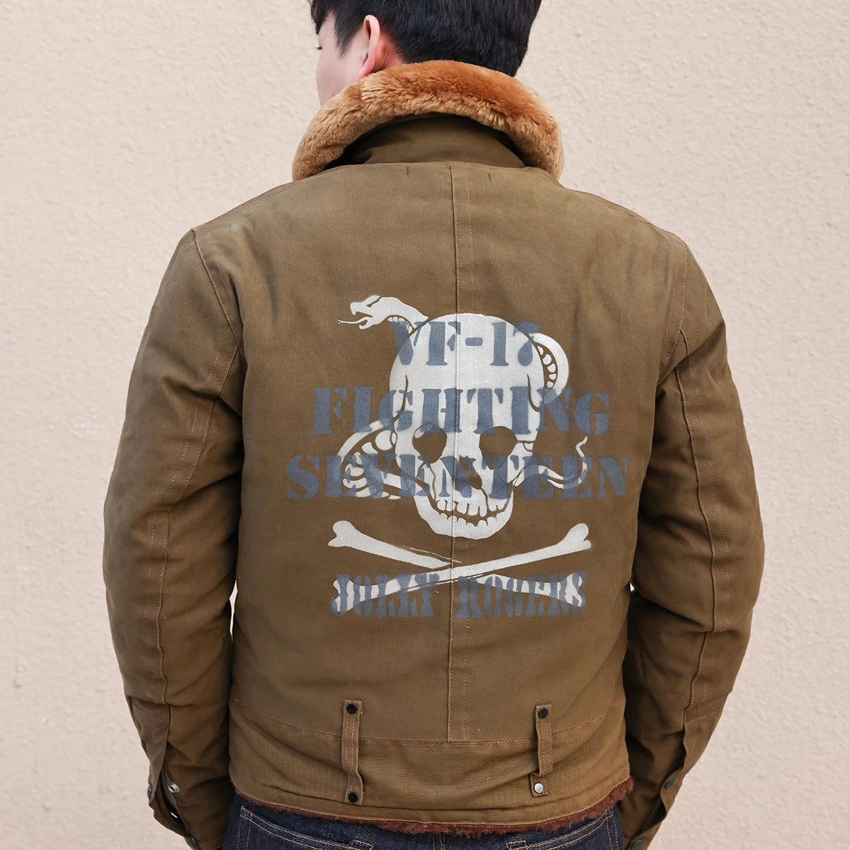Waxed Taildragger Flying Jacket