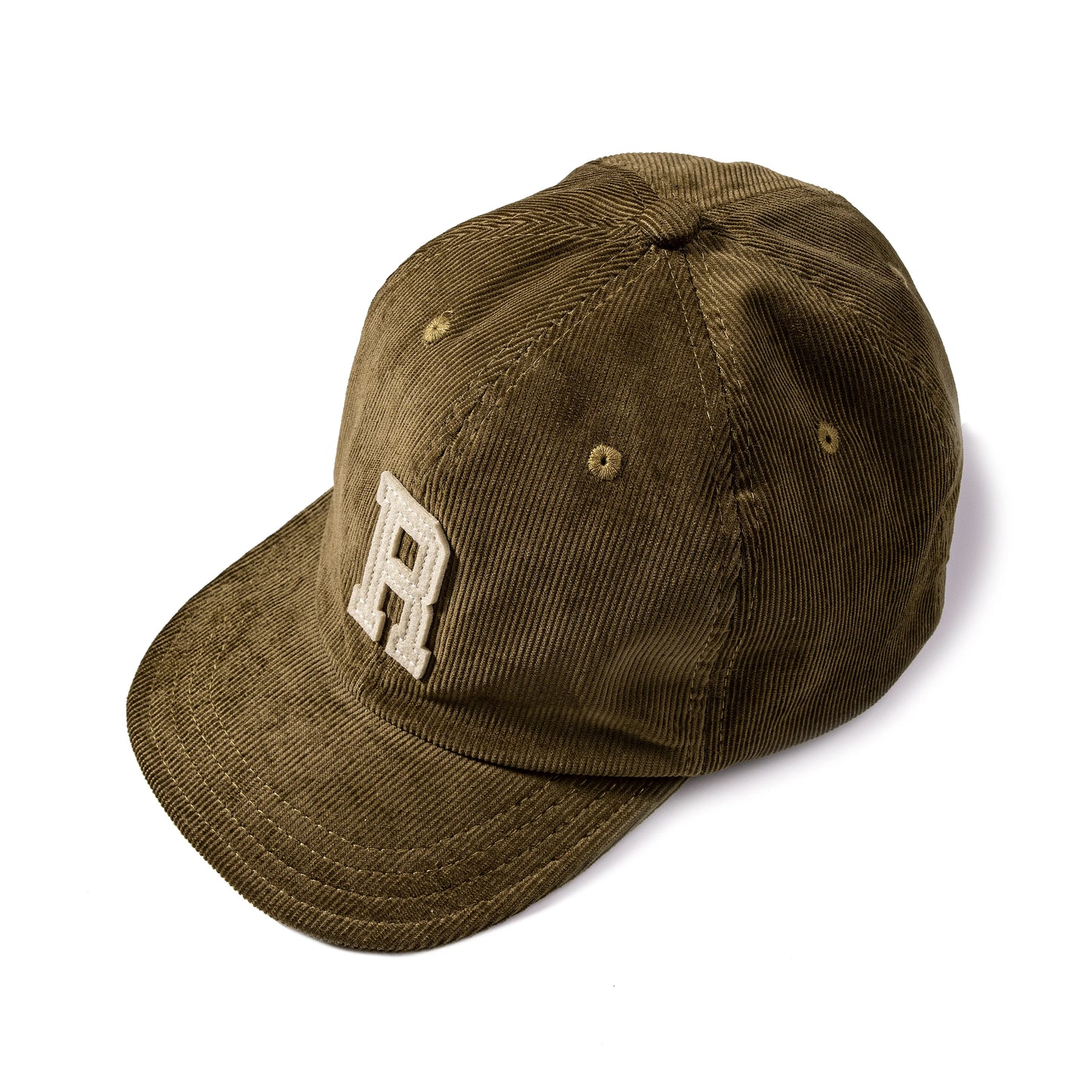 Corduroy Letterman Baseball Cap