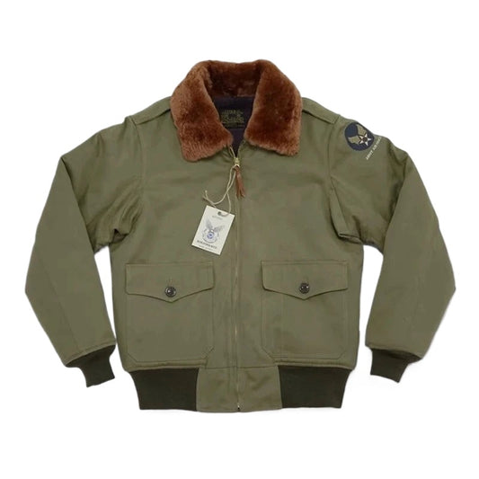 Wool Lined B-10 Bomber Jacket