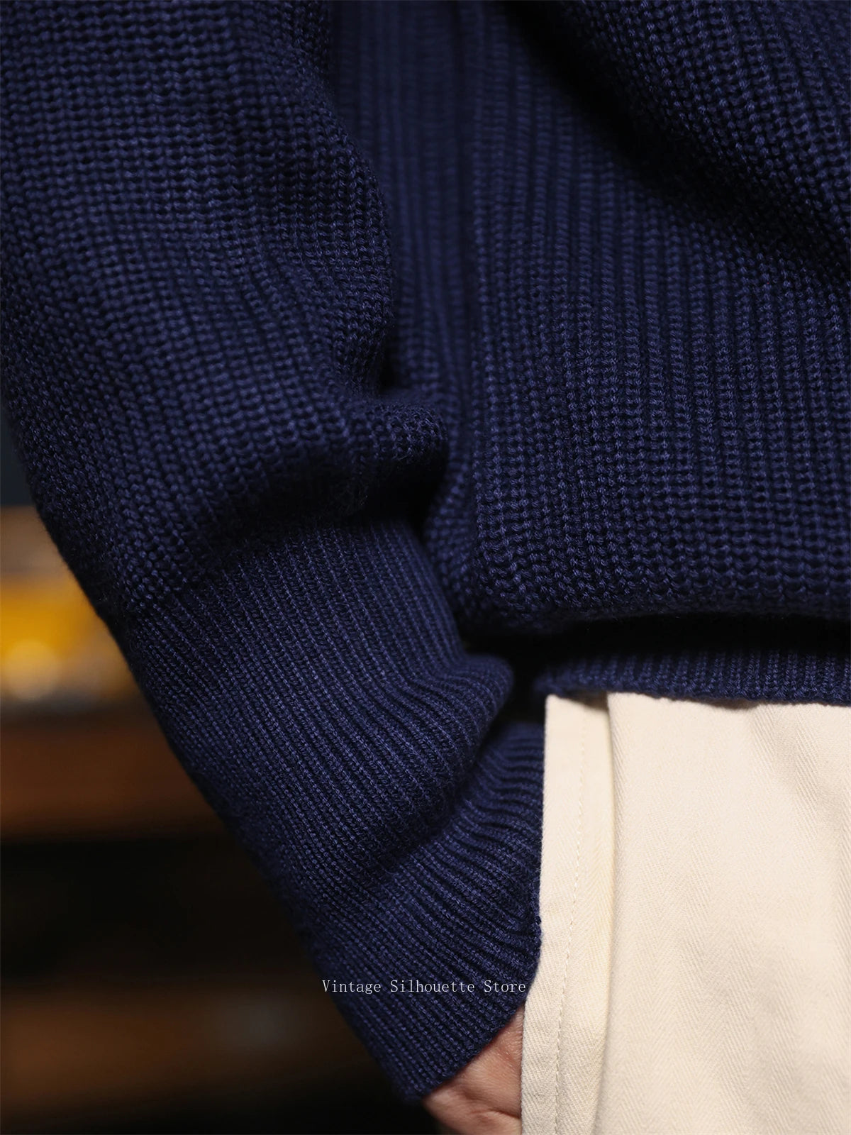 Raglan Wool Blend Sweater
