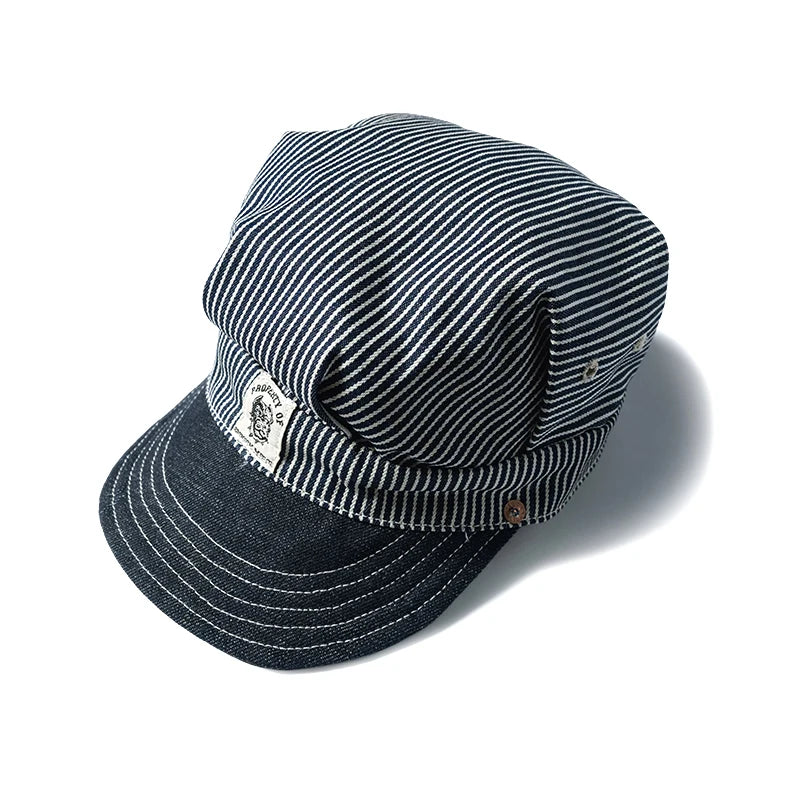 Railroad Engineer Patch Cap