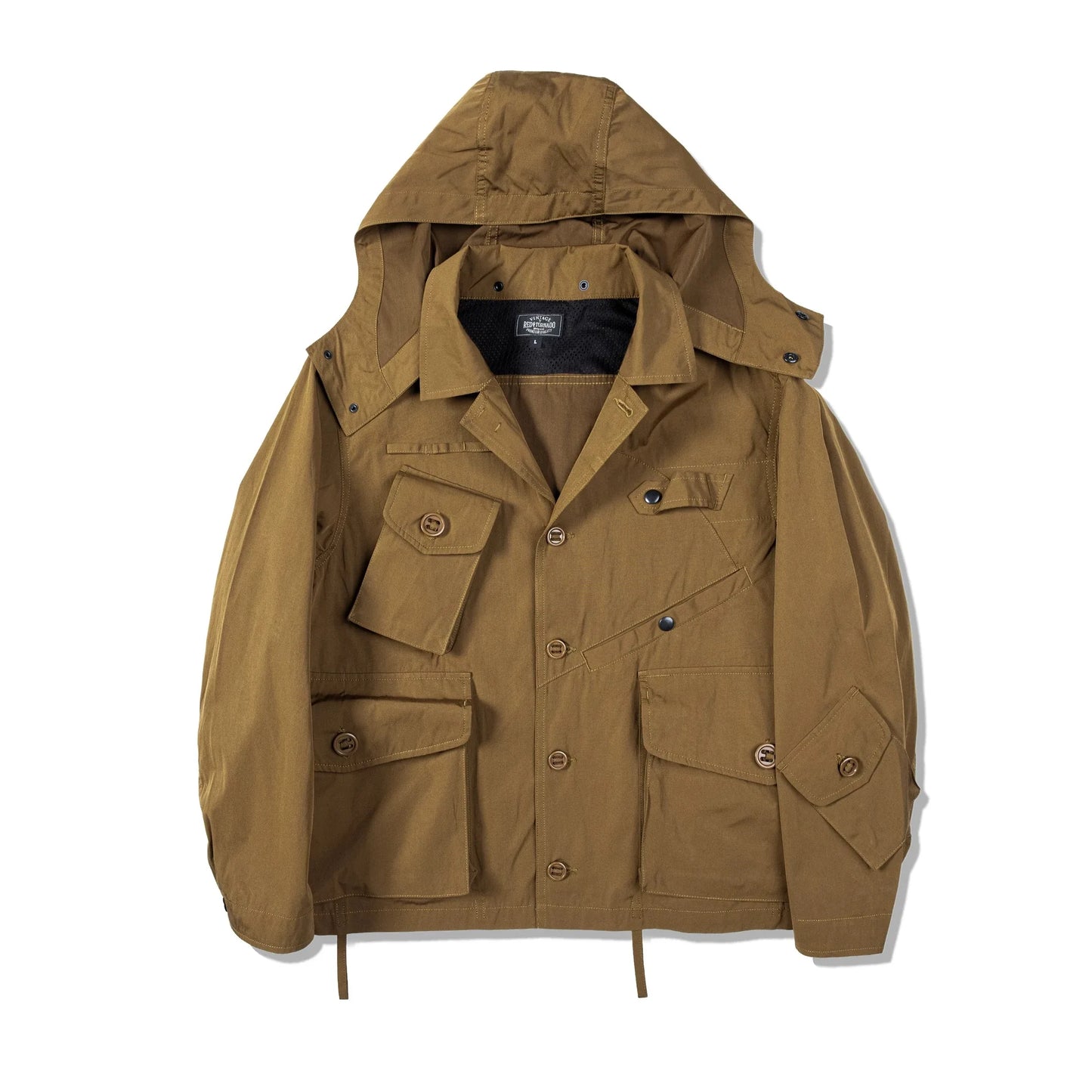 Hooded Fishing Utility Jacket