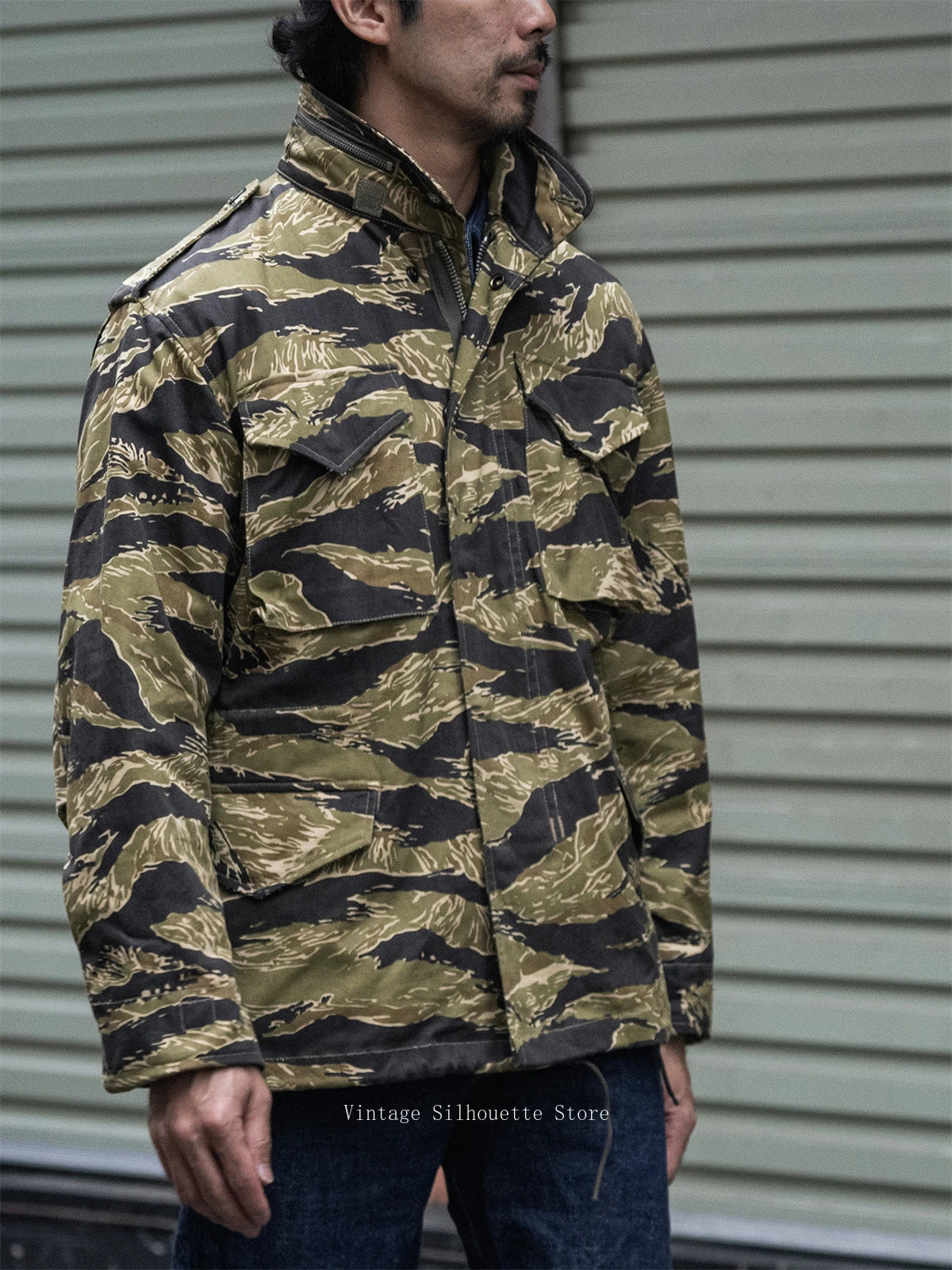 Tiger Camo M-65 Field Jacket