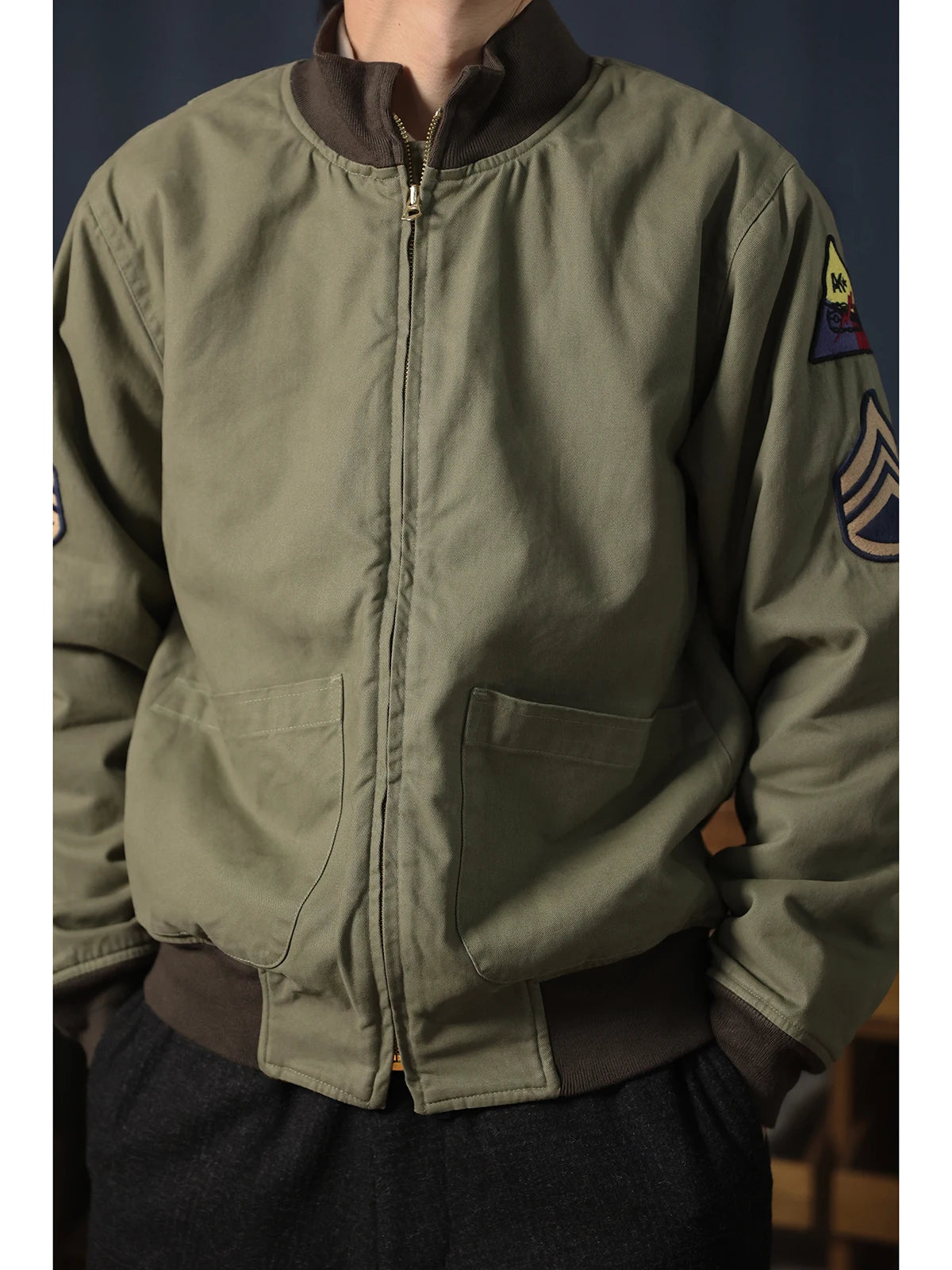 Patched Fury Tanker Jacket