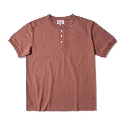 Heavyweight Short Sleeve Henley