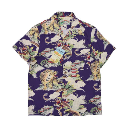 Mount Fuji Aloha Shirt