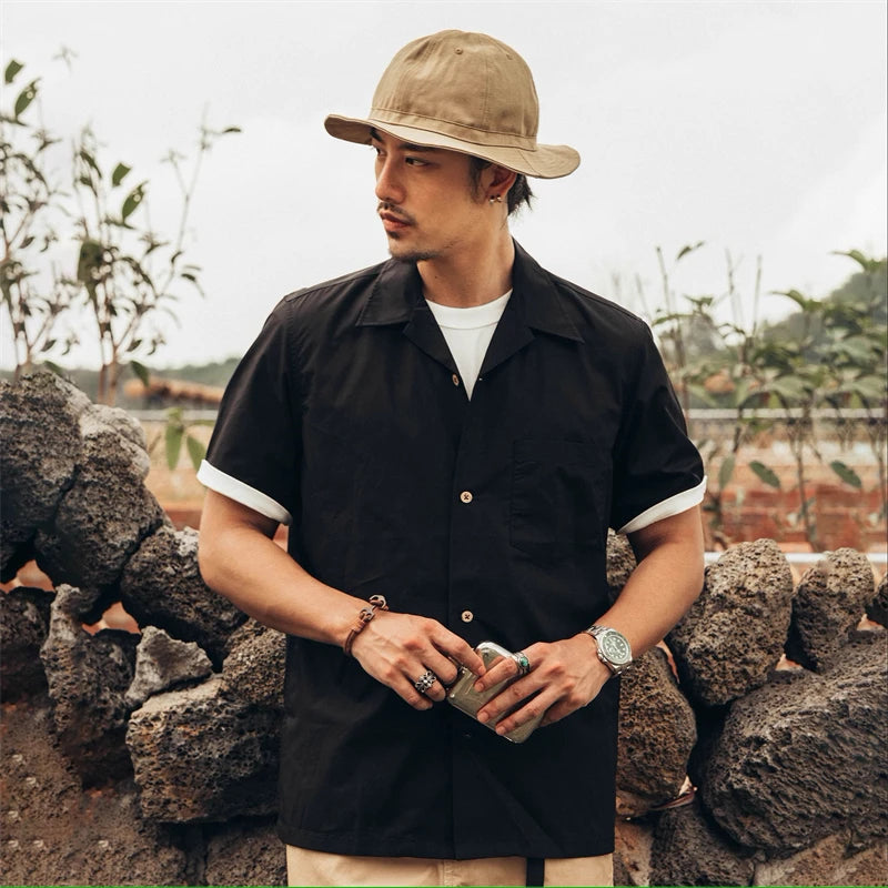 Short Sleeve Camp Shirt