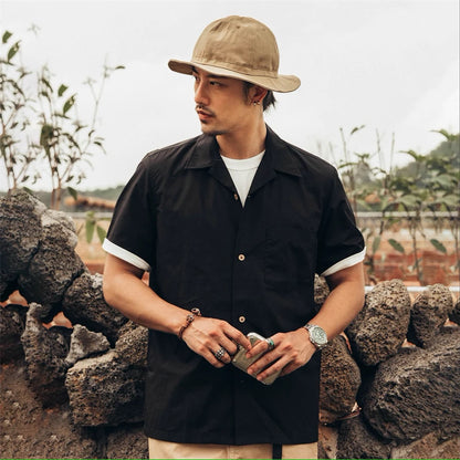 Short Sleeve Camp Shirt