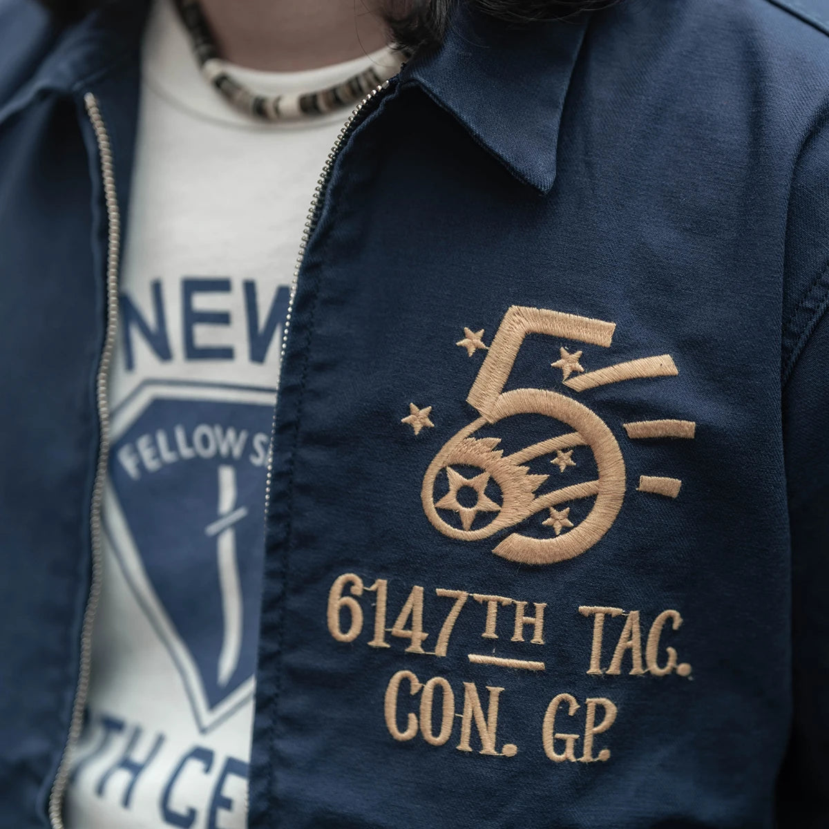 Embroidered Korean War Tour Jacket