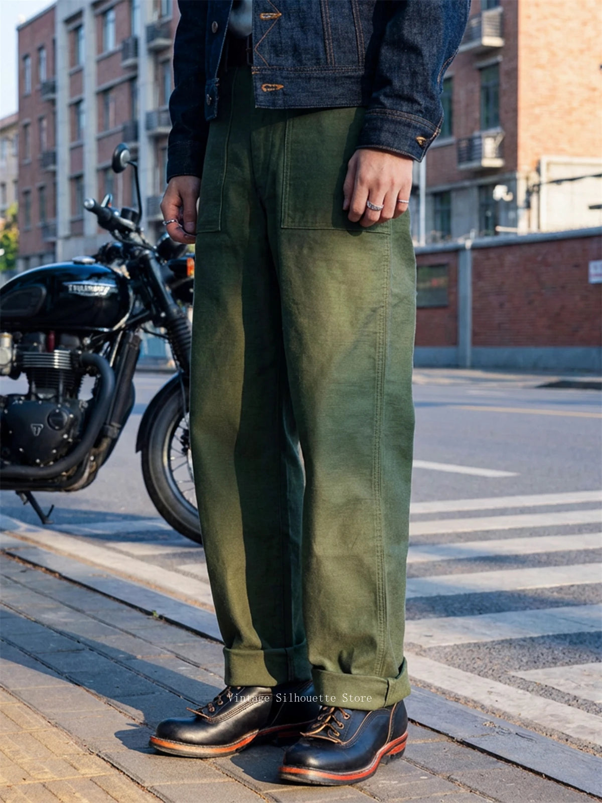 Heavyweight Sateen Fatigue Pants