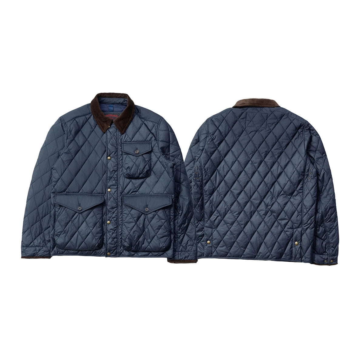 Quilted Corduroy Collar Jacket