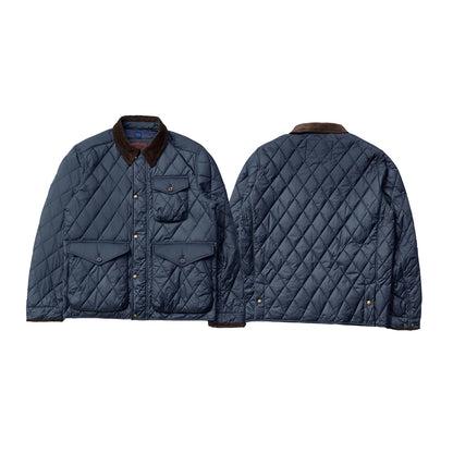 Quilted Corduroy Collar Jacket