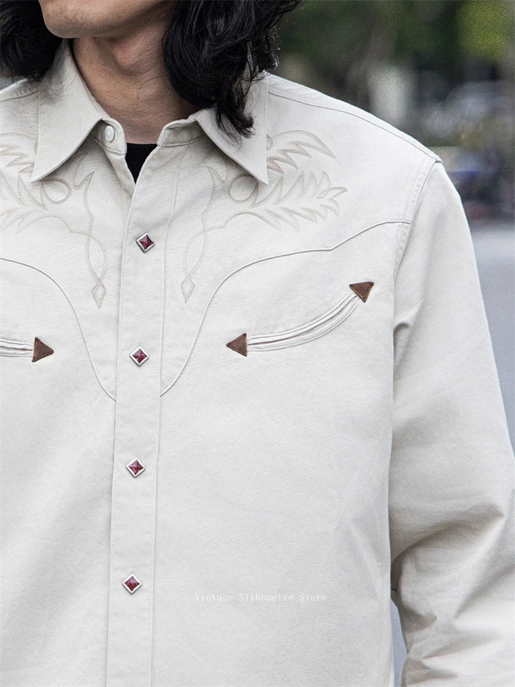 Southwest Embroidered Western Shirt