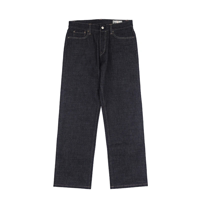 Raw Denim Five Pocket Jeans