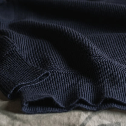 Wool Mock Neck Sweater