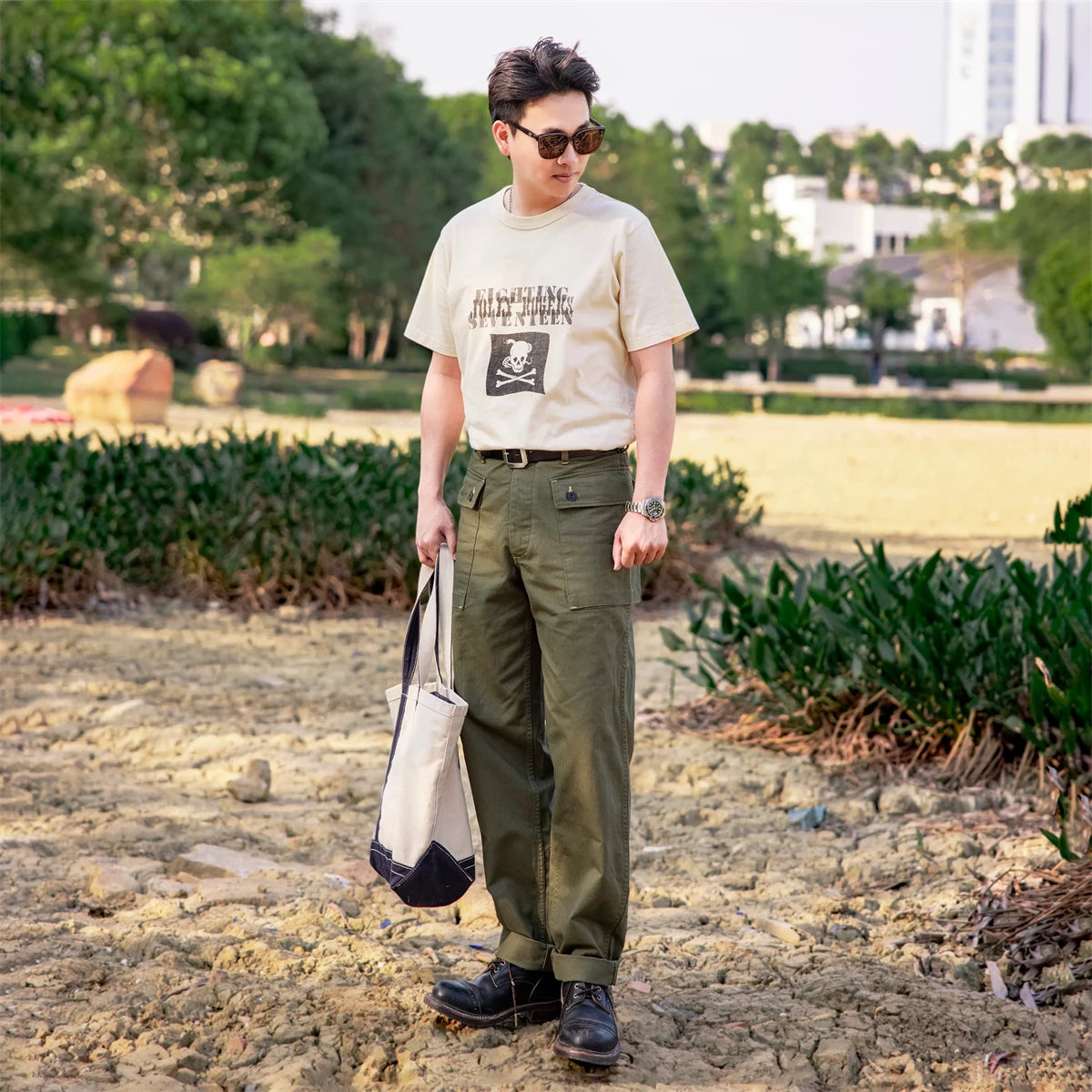 Olive P-44 Cargo Pants