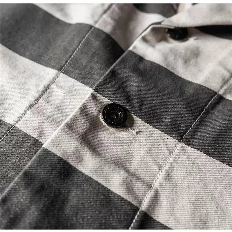 Prison Stripe Work Jacket