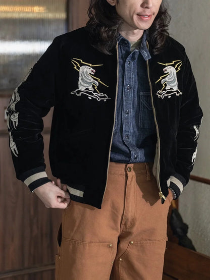 Reversible Alaska Quilted Bomber Jacket