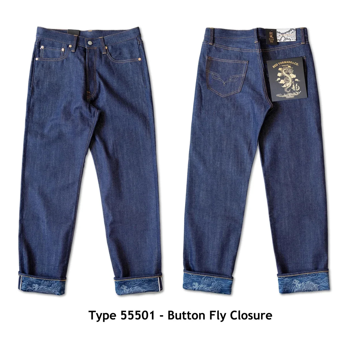 Natural Indigo Selvedge Jeans