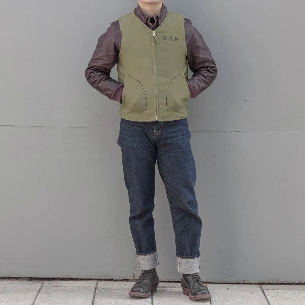 N-1 Wool Lined Deck Vest