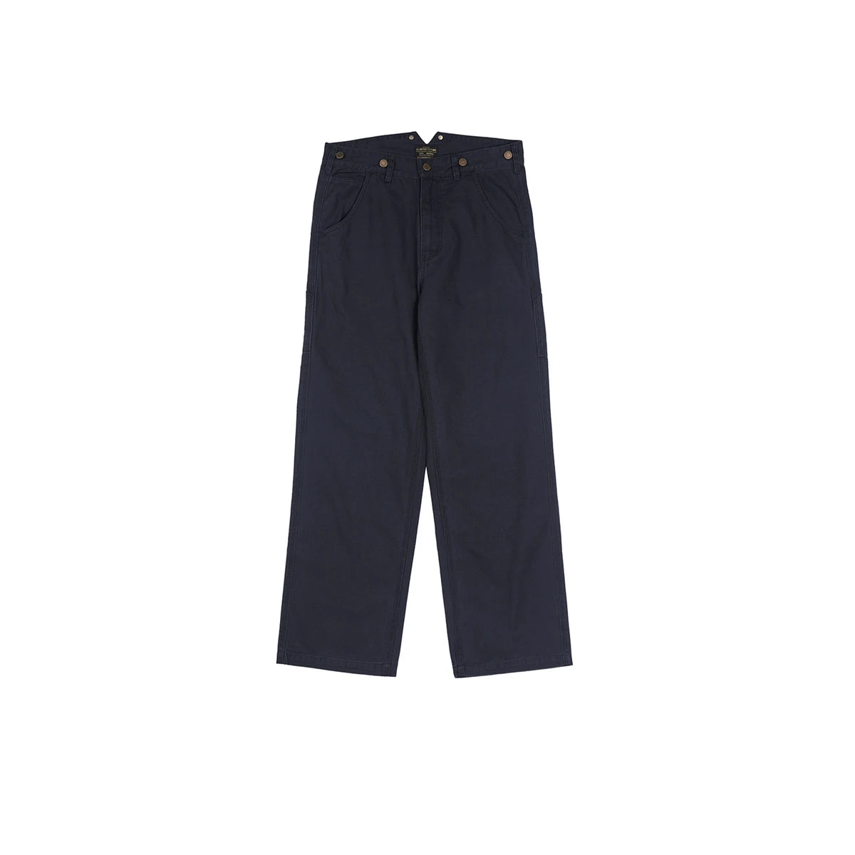 Washed Canvas Railroad Pants