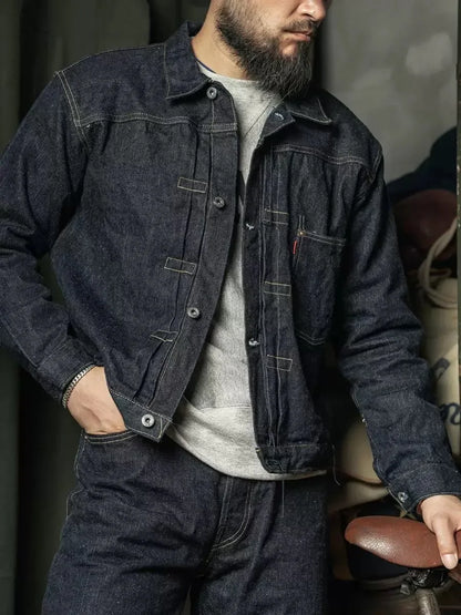 Slub Raw Selvedge Jacket
