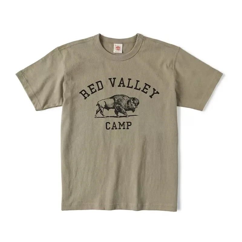 Retro Print Cotton Tee