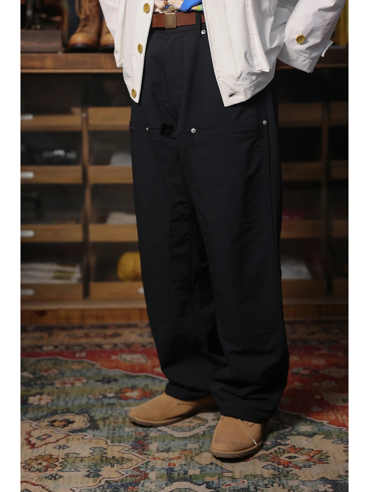 Nylon Double Knee Carpenter Pants