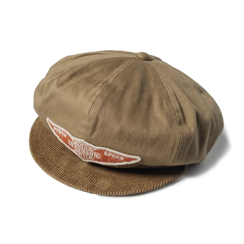 Short Brim Motorcycle Cap