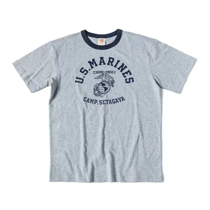 Retro Print Cotton Tee