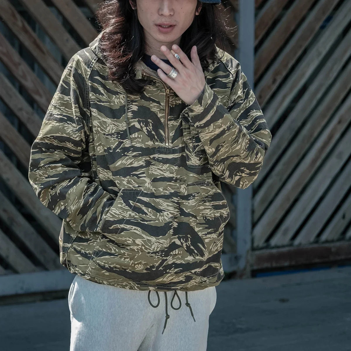 Tiger Stripe Military Smock