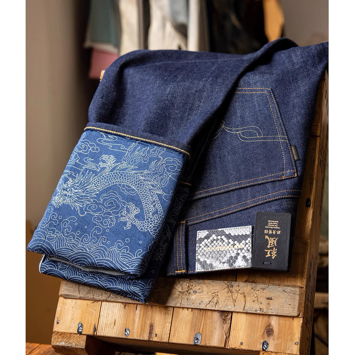 Natural Indigo Selvedge Jeans