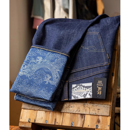Natural Indigo Selvedge Jeans