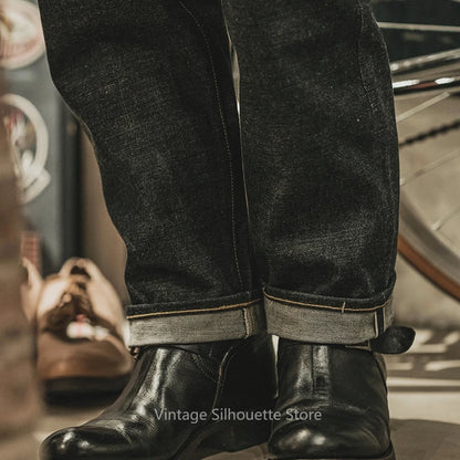 Unwashed Indigo Selvedge Jeans