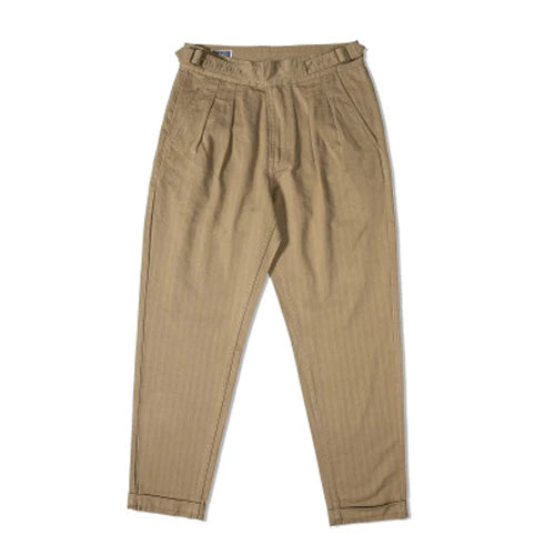 Herringbone Cotton Gurkha Pants