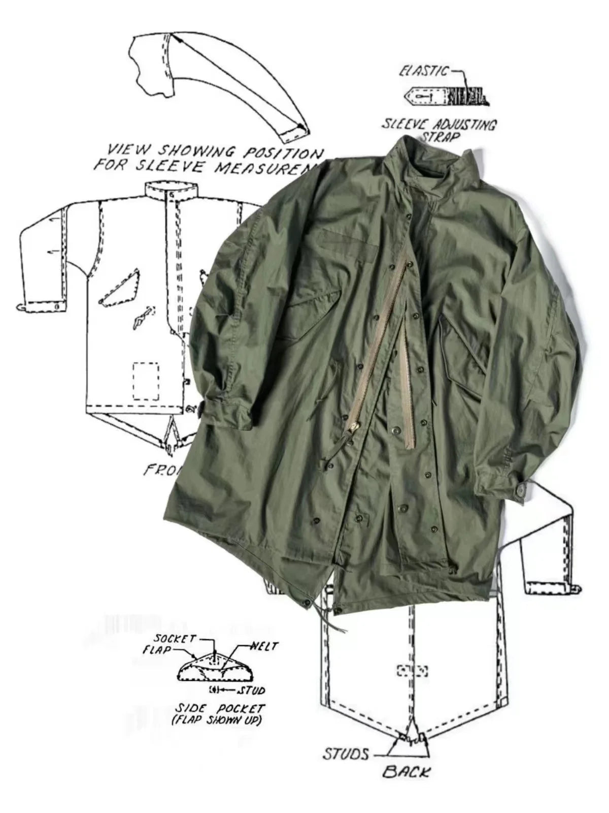 M-65 Fishtail Parka Shell