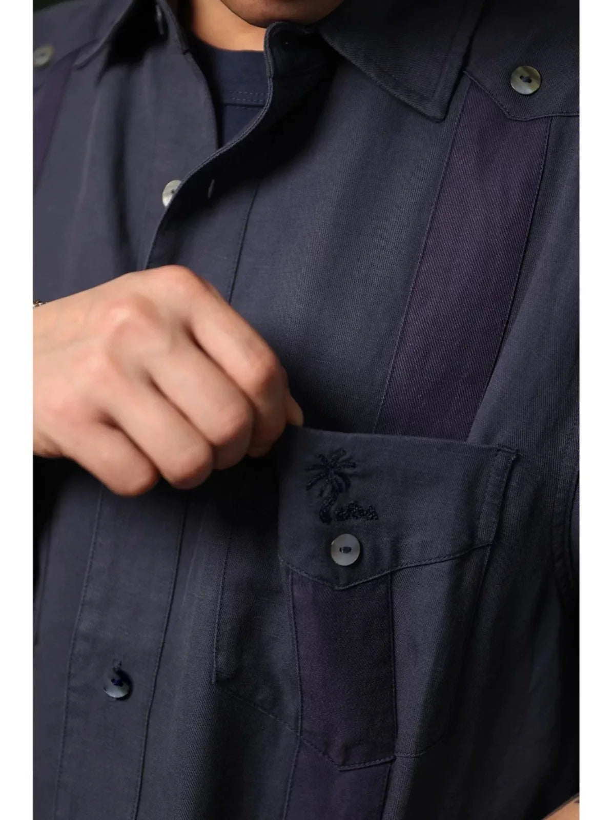 Cuban Guayabera Overshirt