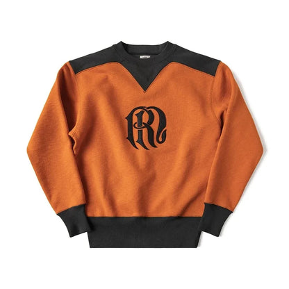 Two Tone V Insert Sweatshirt