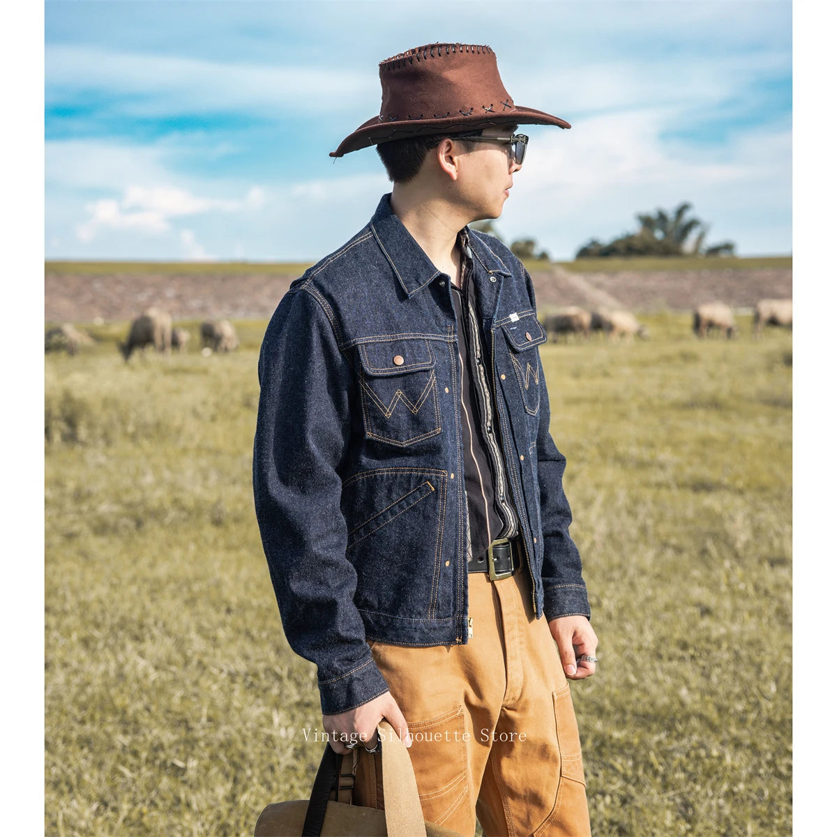 Western Selvedge Denim Jacket