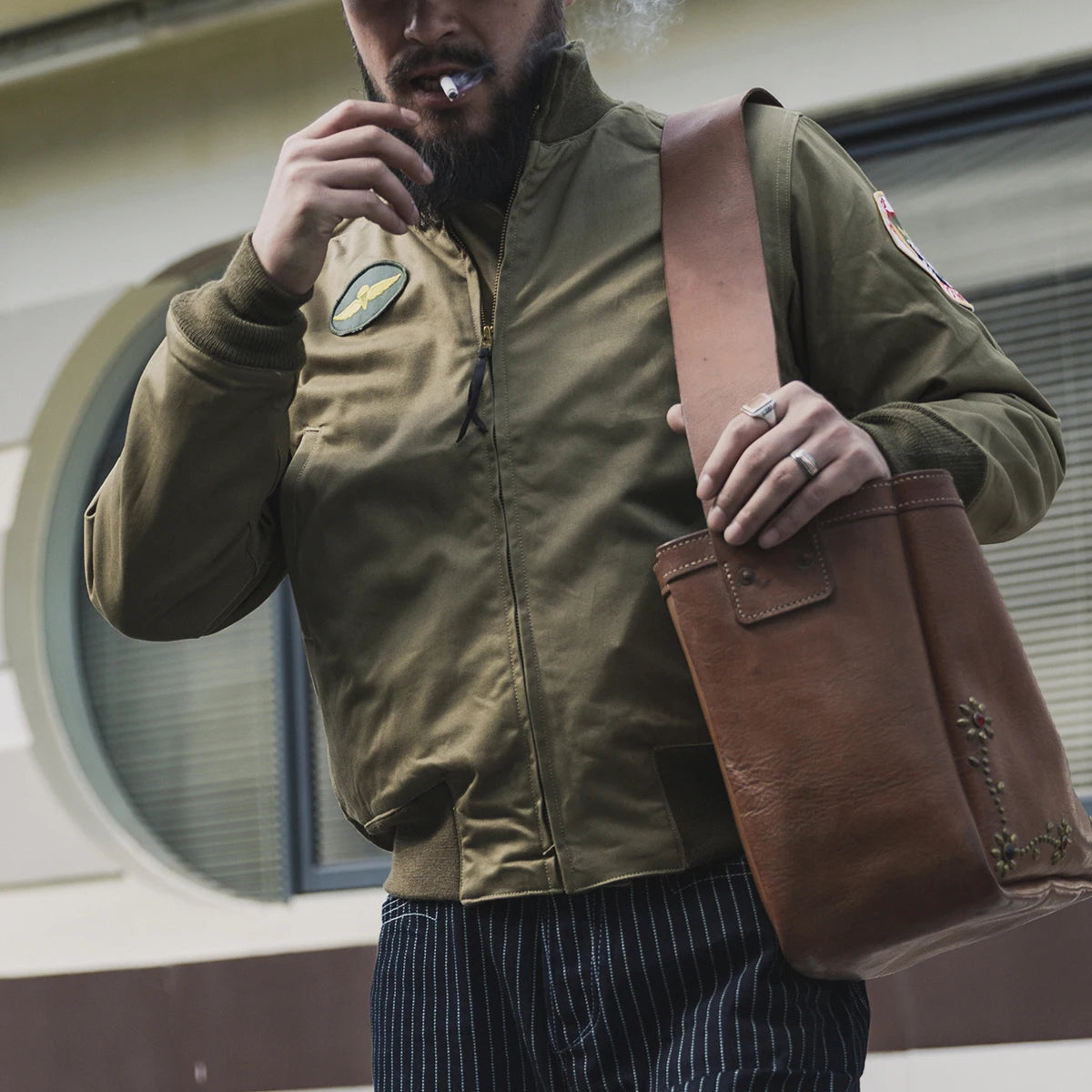 Khaki Tanker Field Jacket