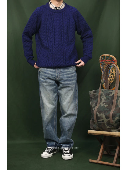 Cable Knit Fisherman Sweater